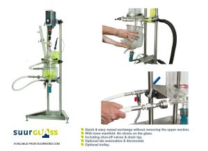 glass lab reactor